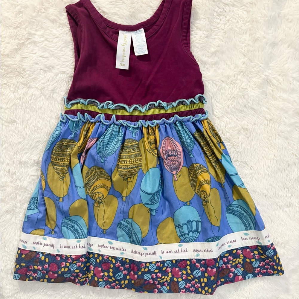 Matilda Jane Dress with Balloon Print